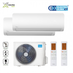 Klimatizácia Midea Multi MG2X-12-SP Xtreme Save 3,5kW +MG2X-12-SP Xtreme Save 3,5kW